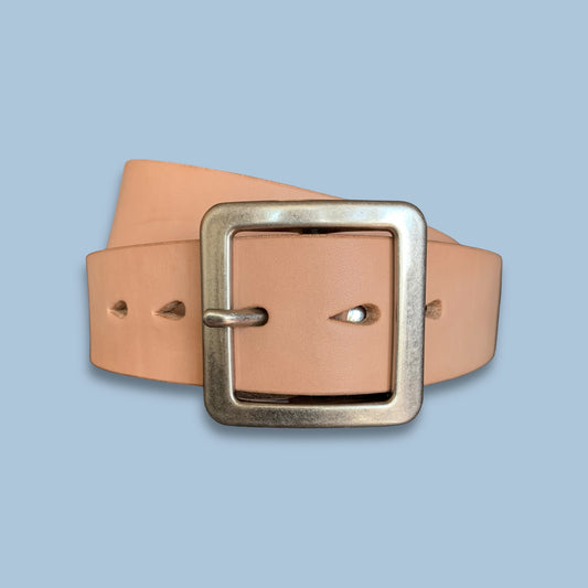 NICKEL-PLATED SOLID BRASS BUCKLE