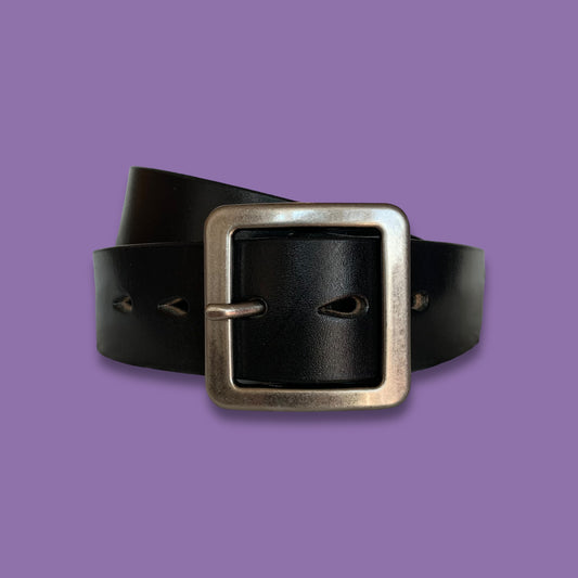 NICKEL-PLATED SOLID BRASS BUCKLE